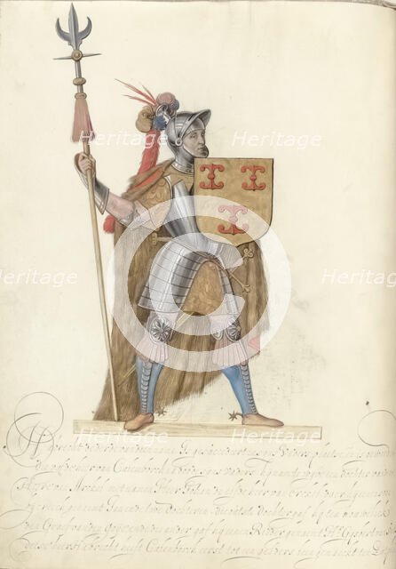 Hubrecht III van Bosinchem, lord of Culemborg, c.1600-c.1625. Creator: Nicolaes de Kemp.