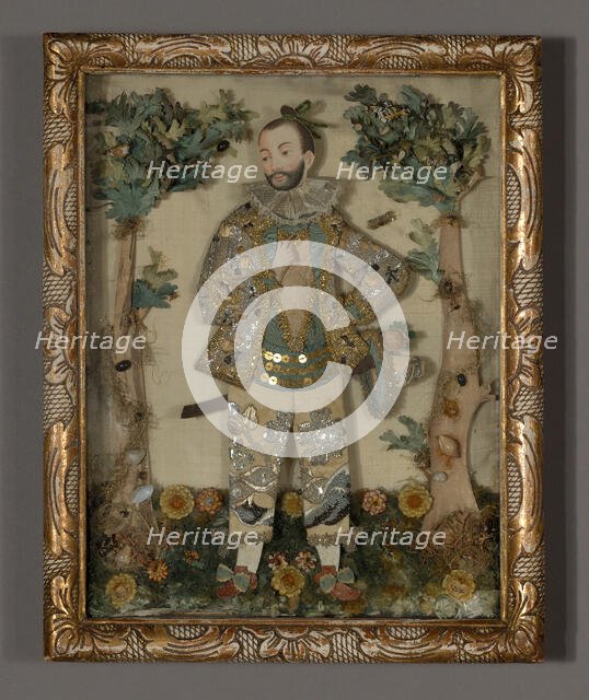 Needlepoint Picture, France, 19th century. Creator: Unknown.