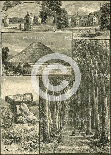 'Avebury. Littlecote. Silbury. Devil's Den. Grand Avenue.', 1898. Creator: Unknown.