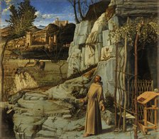 Saint Francis in the Desert, c. 1480. Artist: Bellini, Giovanni (1430-1516)