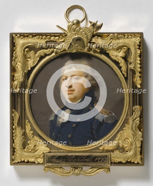 Carl von Cardell, 1764-1821, Lieutenant general, 1793. Creator: Giovanni Domenico Bossi.
