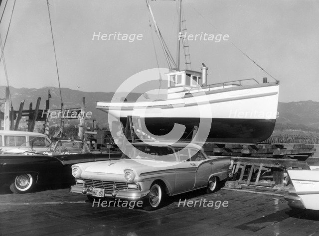 1957 Ford Fairlane, (c1957?). Artist: Unknown