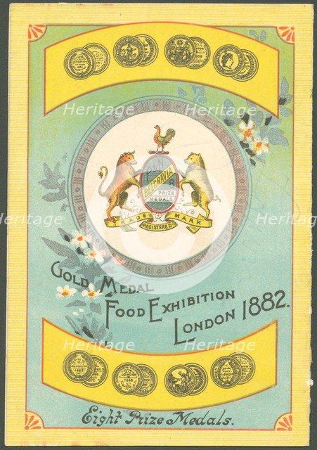 Poulton & Noel's Belgravia Brand, 1882. Artist: Unknown