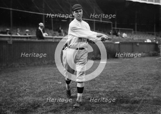Fred Snodgrass, New York, NL (baseball), 1910. Creator: Bain News Service.
