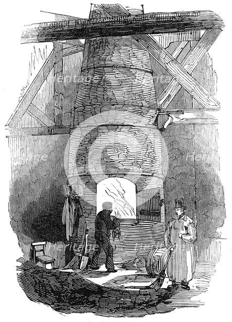 The Kiln, London Docks, 1845. Creator: Unknown.