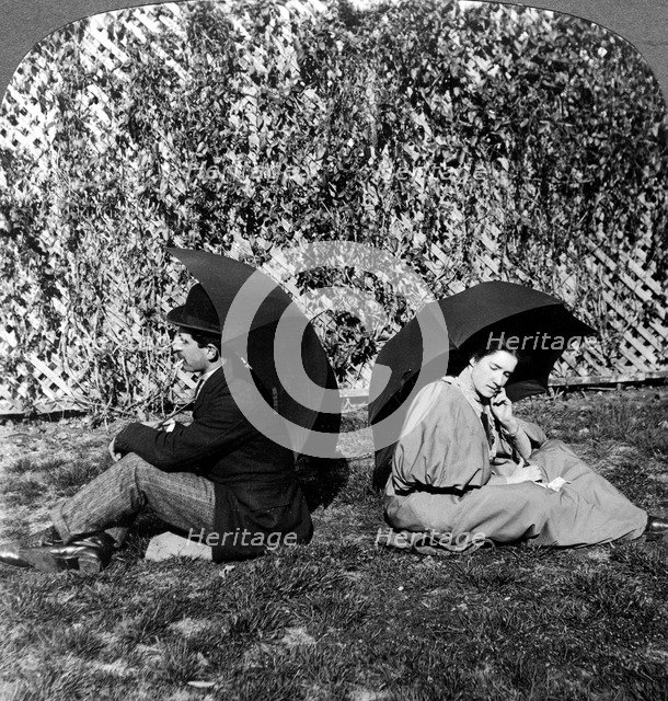 'After Marriage'.Artist: American Stereoscopic Company