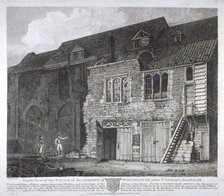 South view of the Bishop of Winchester's palace, Southwark, London, 1812. Artist: Anon