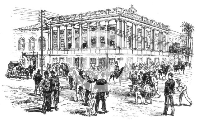 'The Senate House, Rio De Janeiro, Brazil', 1892. Artist: Unknown