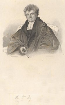Rev. William Jay, 1823. Creator: Asher Brown Durand.
