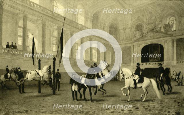 The Spanish Riding School, Vienna, Austria, c1935. Creator: Unknown.