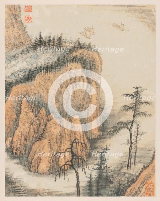 Reminiscences of Qinhuai River, 1642-1707. Creator: Shitao (Chinese, 1642-1707).