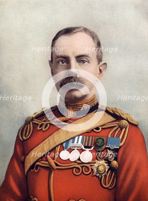 Brevet Lieutenant-Colonel HCO Plumer, Commanding at Tuli, Rhodesia, 1902.Artist: Bassano Studio