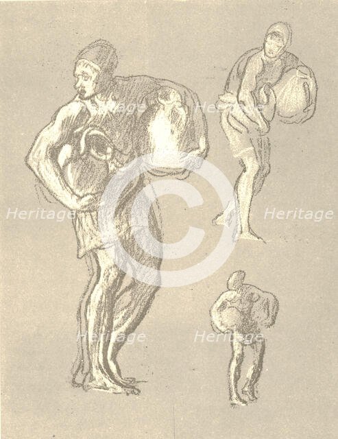 'Studies for the Arts of Peace'. A Fac-Simile of Original Drawings by Sir Frederick..., c1880-83. Creator: Frederic Leighton.