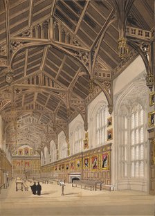 'Christ Church Hall Oxford', 1845. Artist: Unknown.