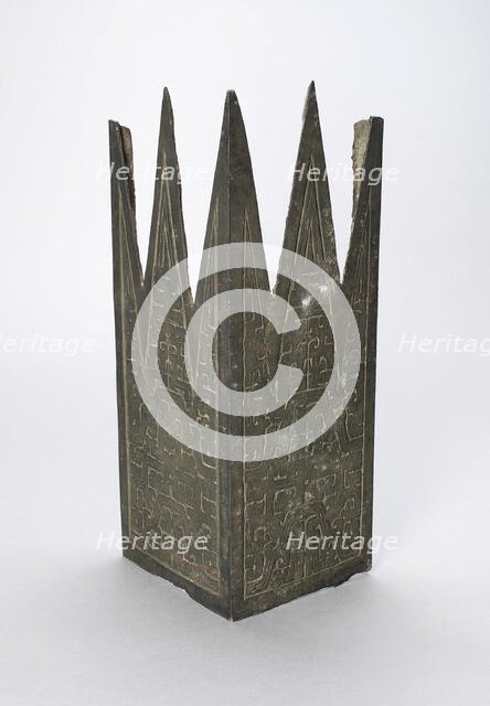 Architectural Fitting (Gong), Eastern Zhou dynasty, Spring and Autumn period, 7th century B.C. Creator: Unknown.