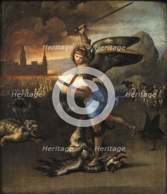 Saint Michael and the Dragon, 1503-1505.