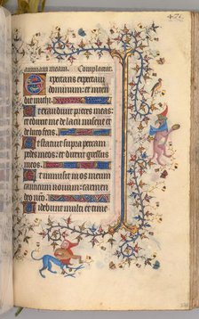 Hours of Charles the Noble, King of Navarre (1361-1425): fol. 230r, Text, c. 1405. Creator: Master of the Brussels Initials and Associates (French).