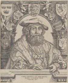 Christian II, King of Denmark, 1529. Creator: Jacob Binck.