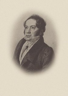 Portrait of the Composer Count Wenzel Robert von Gallenberg (1783-1839). Creator: Anonymous.
