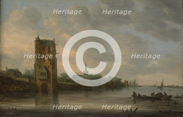 The Pelkus Gate near Utrecht, 1646. Creator: Jan van Goyen.