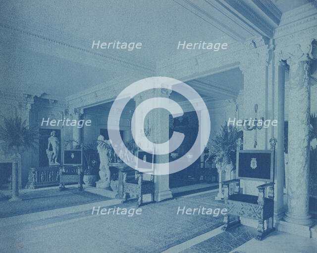 Mary Scott Townsend House, Wash., D.C.: Lobby, c1910. Creator: Frances Benjamin Johnston.