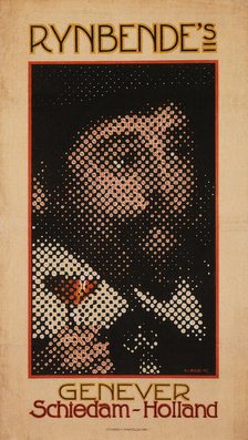 Rynbende's Genever Schiedam, c. 1910. Artist: Van Wolde, Ferdinand (1891-1945)