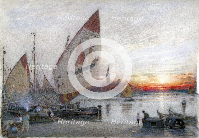 'Venice', 1910. Artist: Albert Goodwin