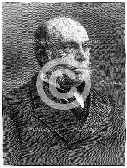 William Henry Smith (1825-1891), British politician, 19th century. Creator: Unknown.