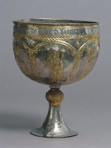 The Attarouthi Treasure - Chalice, Byzantine, 500-650. Creator: Unknown.