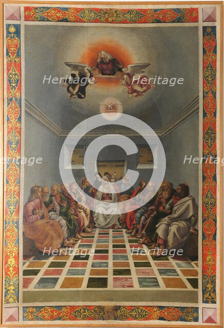 The Descent of the Holy Spirit, 1494. Creator: Signorelli, Luca (ca 1441-1523).