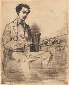 Ross Winans, 1861. Creator: James Abbott McNeill Whistler.