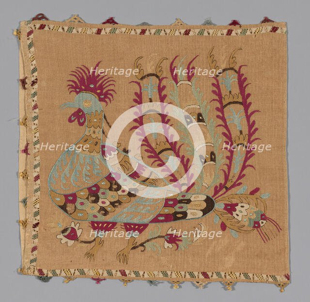 Pillow Cover, Skíros, 17th century. Creator: Unknown.