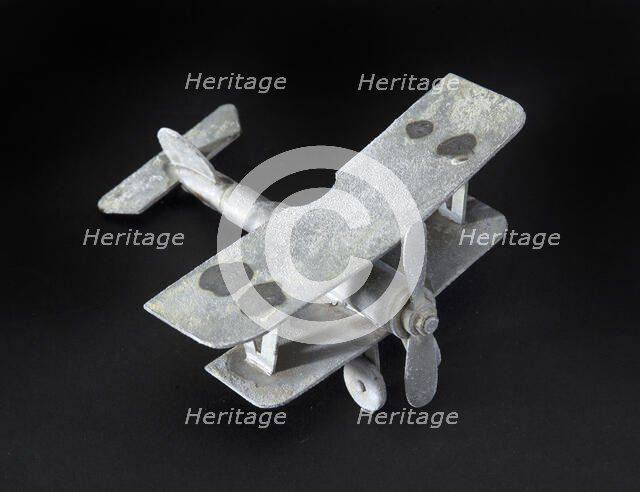 Model of a French aircraft, First World War, 1914-1919. Creator: Unknown.