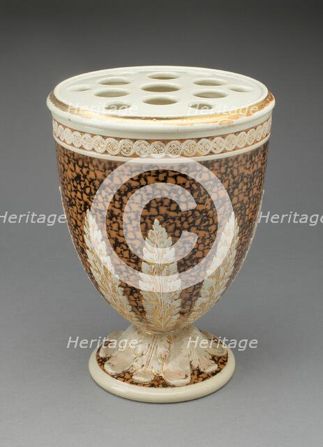 Flower Vase, Burslem, 1785/1800. Creator: Wedgwood.