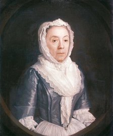 Portrait of Mrs. E.B., 1741. Creator: Francis Kyte.