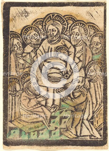 The Last Supper, 1470/1480. Creator: Workshop of the Master of the Aachen Madonna.