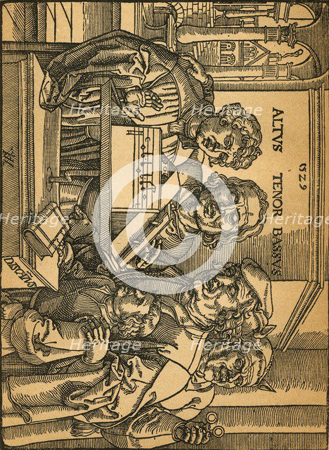 'A rare woodcut by Anton Von Worms (Anton Woensam)', 1899. Creator: Anton Woensam.