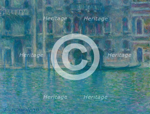 Palazzo da Mula, Venice, 1908. Creator: Claude Monet.