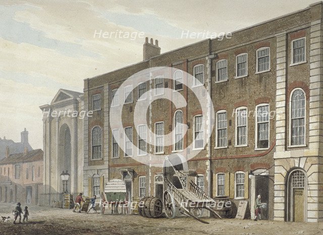 Portugal Street, Westminster, London, 1811. Artist: George Shepherd