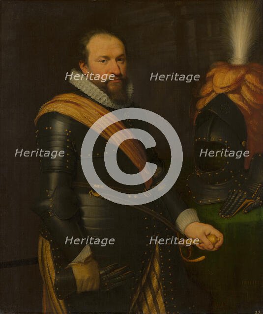 Portrait of an Officer, c1610s. Creator: Jan Anthonisz van Ravesteyn.