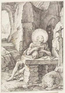 Saint Jerome, 1500/99. Creator: Raphael de Mey.