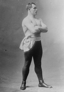 Sharkey in athletic outfit, 1910. Creator: Bain News Service.