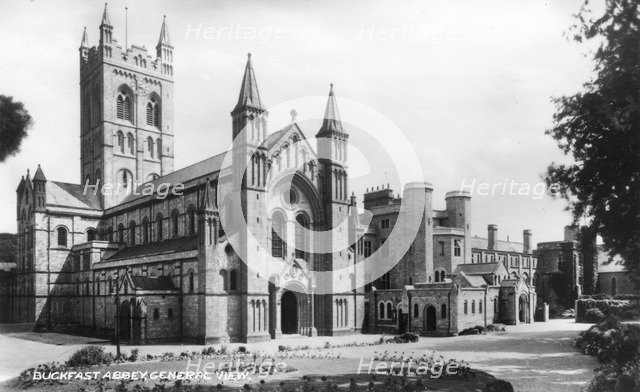 Buckfast Abbey, Buckfastleigh, Devon, early 20th century. Artist: Unknown