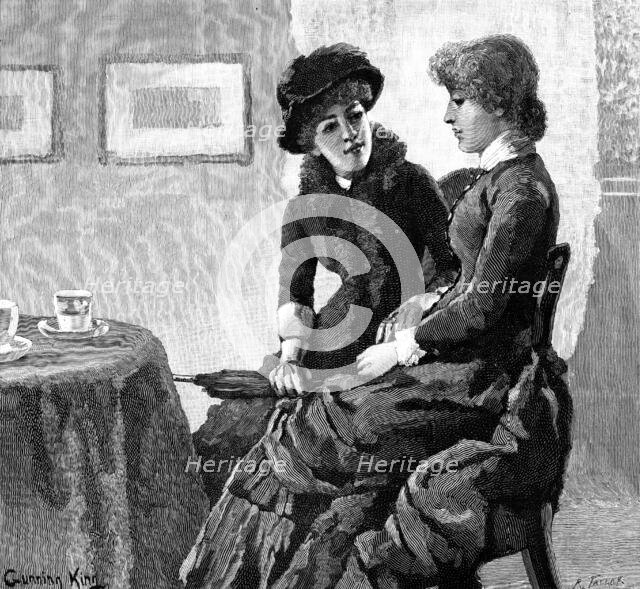 "Then I suppose, my darling, I may congratulate you," said Henny, 1883. Creator: R. Taylor.