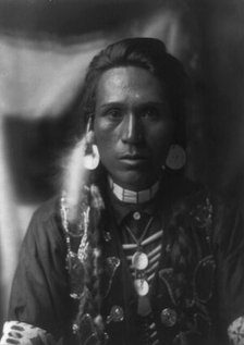 A young Yakima, 1910, c1910. Creator: Edward Sheriff Curtis.