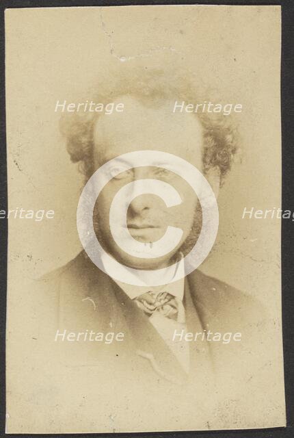 Portrait of John Everett Millais, late 19th century. Creator: Unknown.