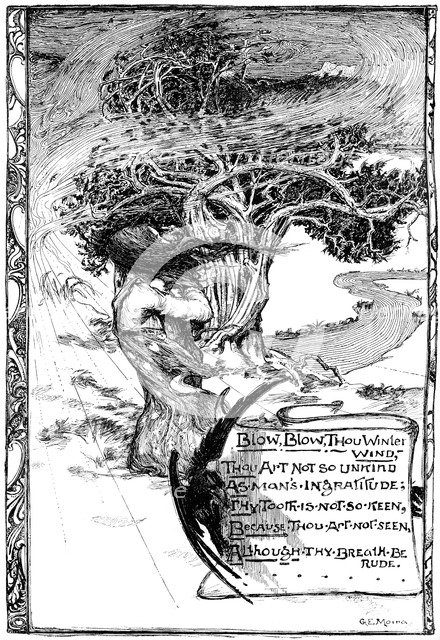 'Blow, Blow, Thou Winter Wind', 1895. Artist: Unknown