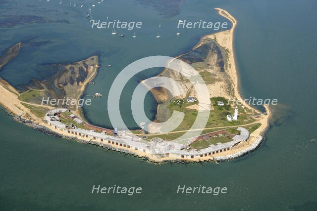 Hurst Castle, Hampshire, 2025. Creator: Damian Grady.