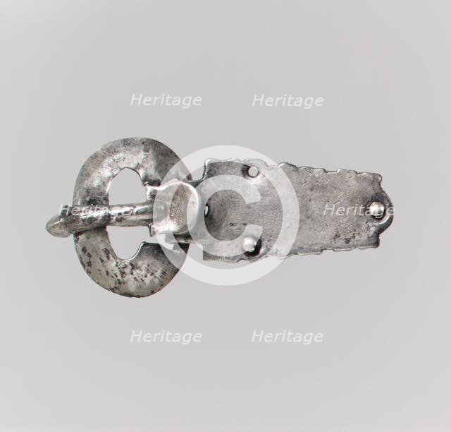 Shoe Buckle, Frankish, 6th-7th century. Creator: Unknown.