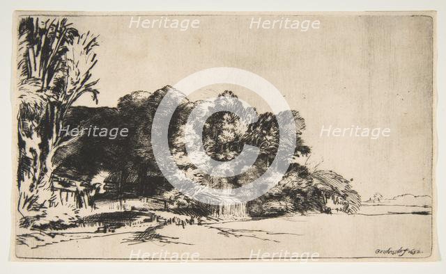 Clump of Trees with a Vista, 1652. Creator: Rembrandt Harmensz van Rijn.